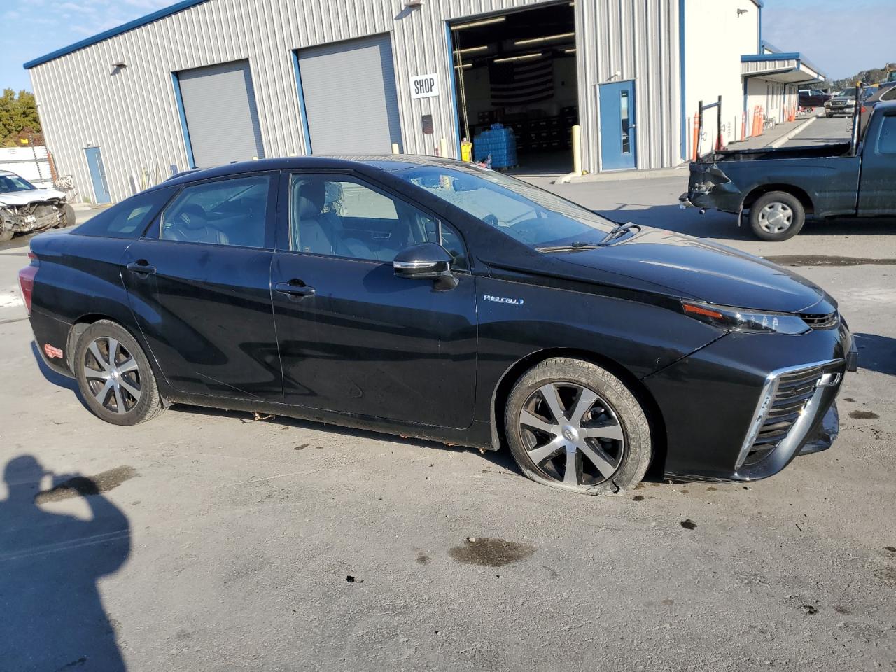 2017 Toyota Mirai Black vin: JTDBVRBD2HA003180