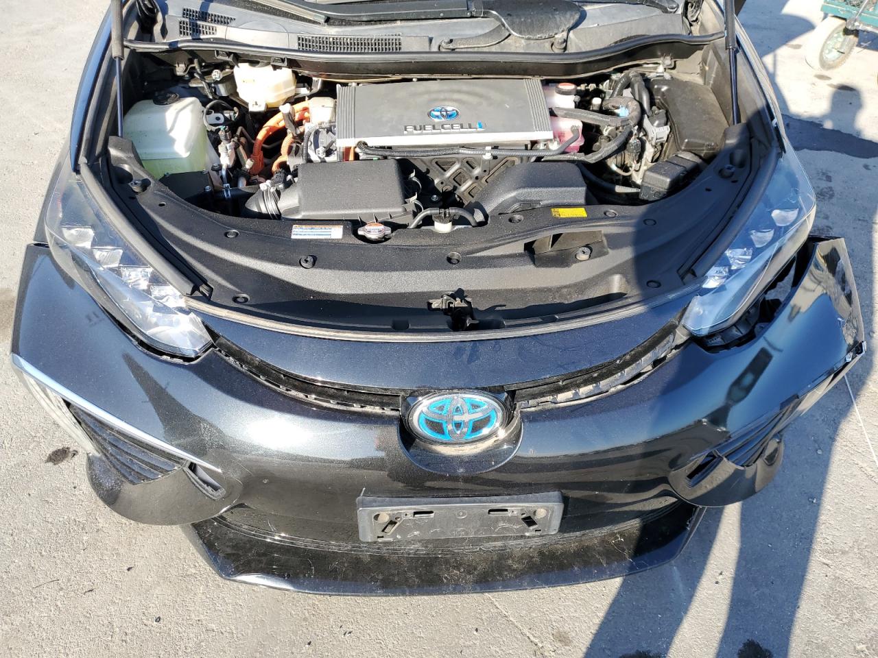 2017 Toyota Mirai Black vin: JTDBVRBD2HA003180