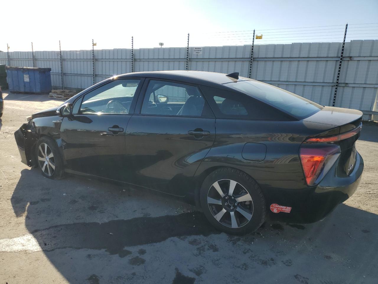 2017 Toyota Mirai Black vin: JTDBVRBD2HA003180