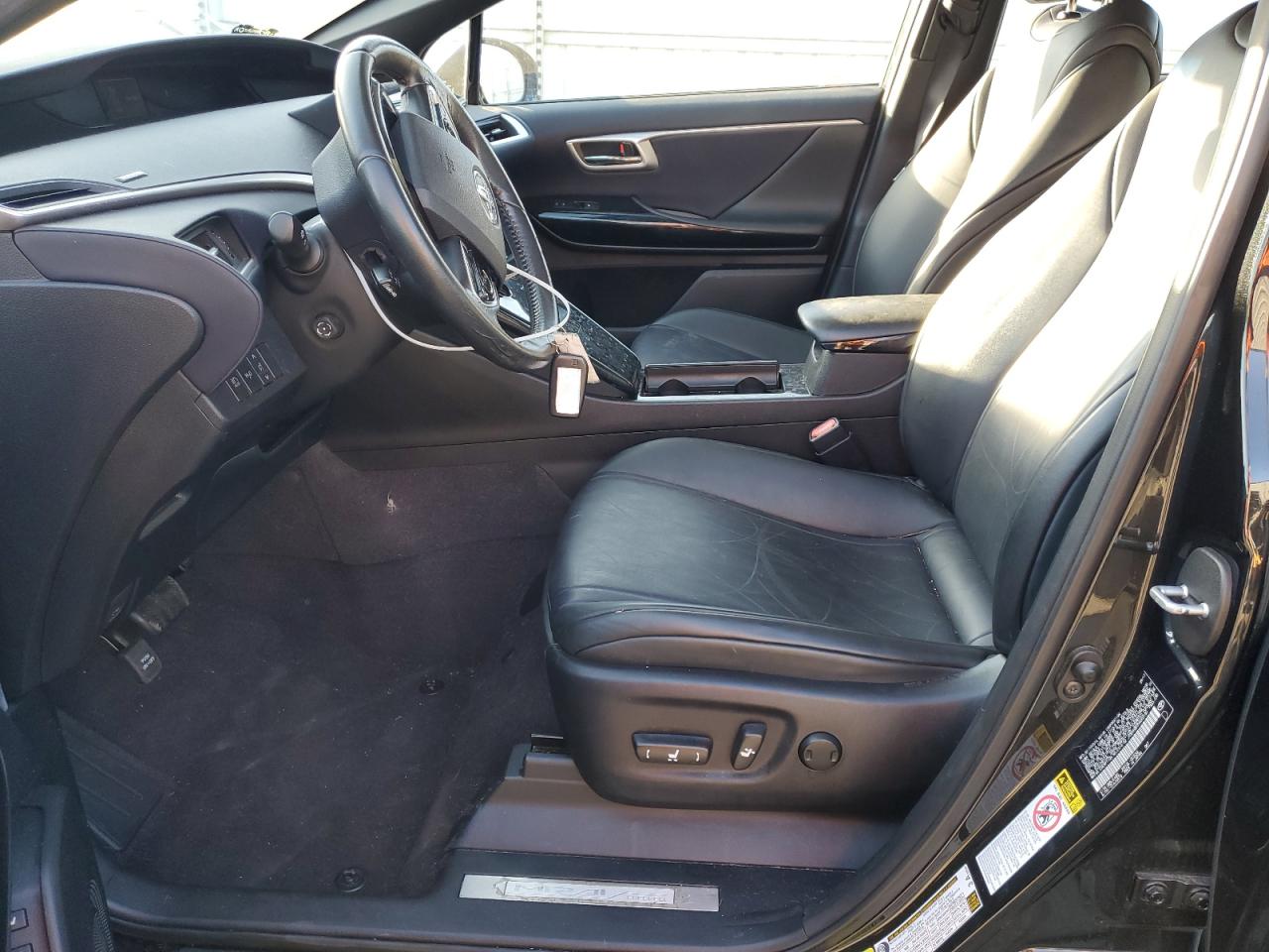 2017 Toyota Mirai Black vin: JTDBVRBD2HA003180