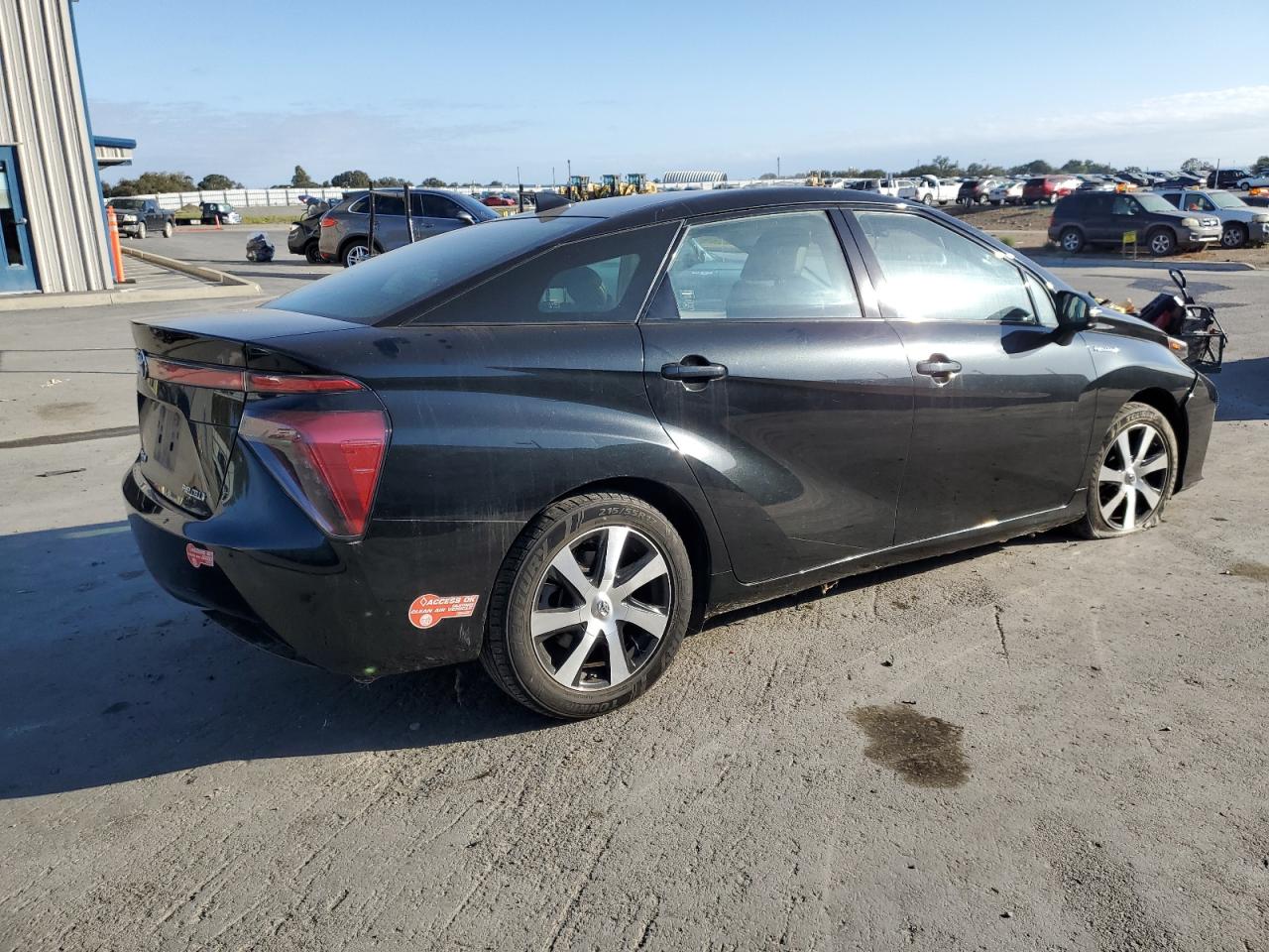 2017 Toyota Mirai Black vin: JTDBVRBD2HA003180