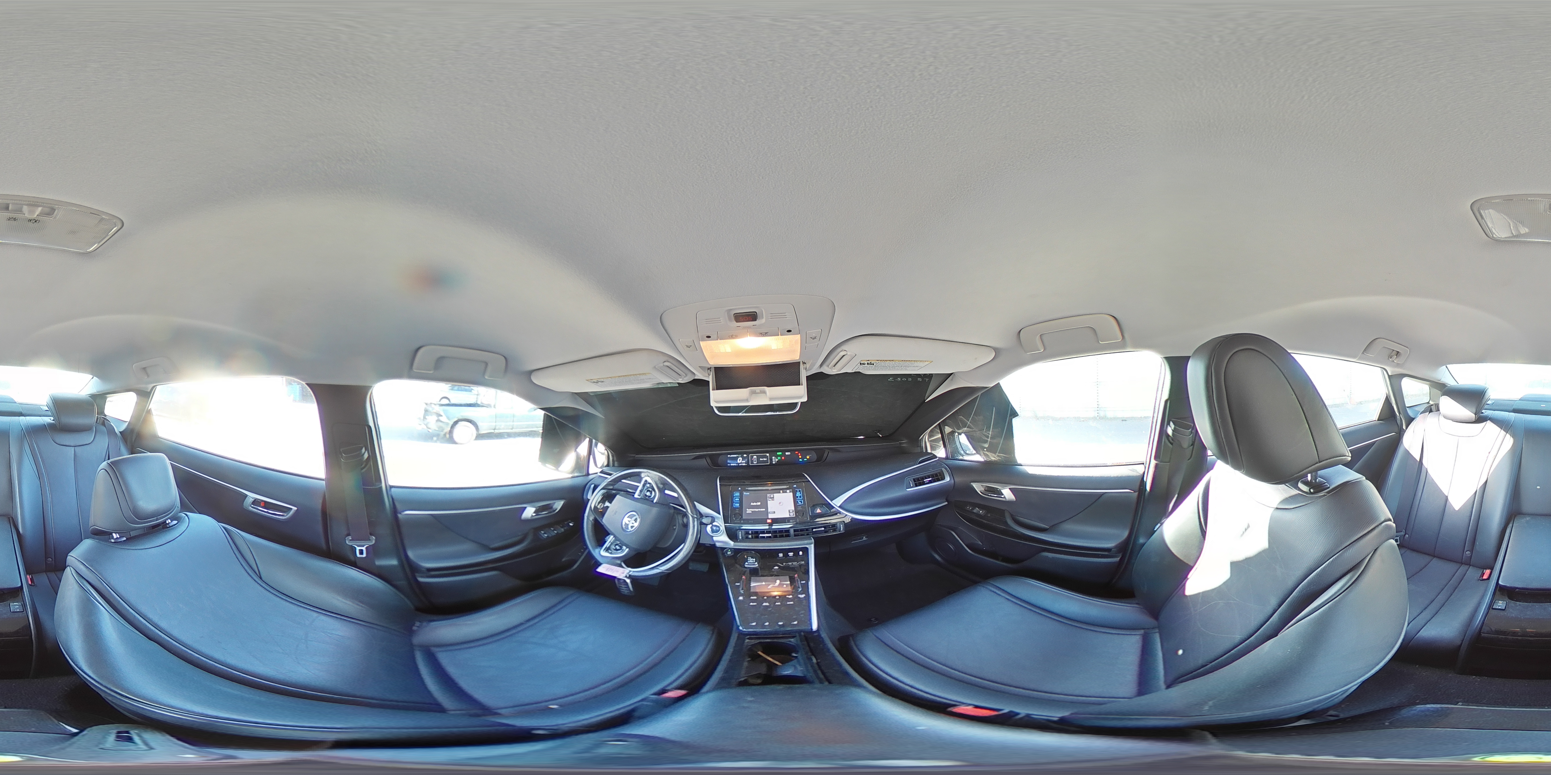 2017 Toyota Mirai Black vin: JTDBVRBD2HA003180