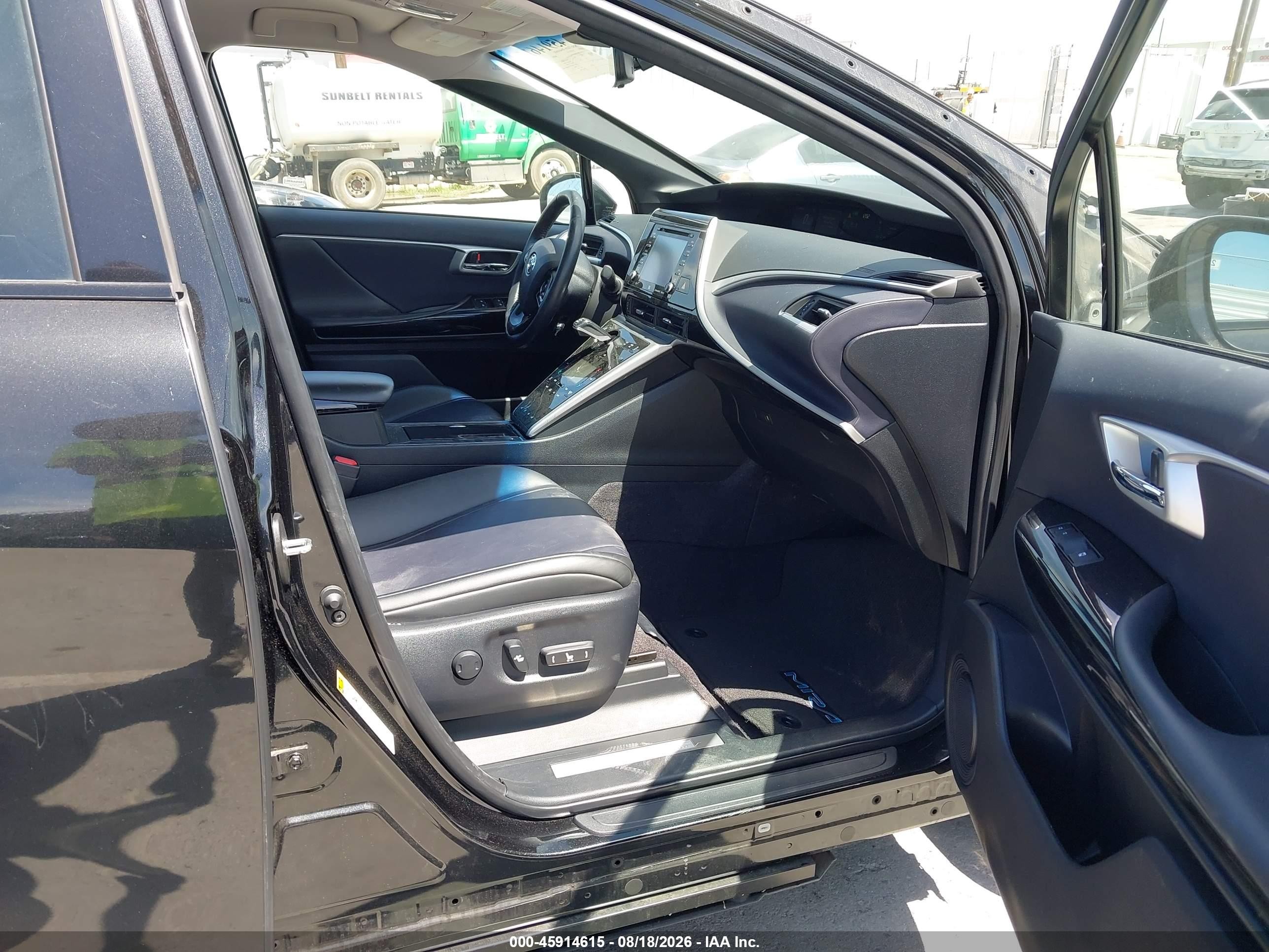 2018 Toyota Mirai   Black vin: JTDBVRBD3JA004957