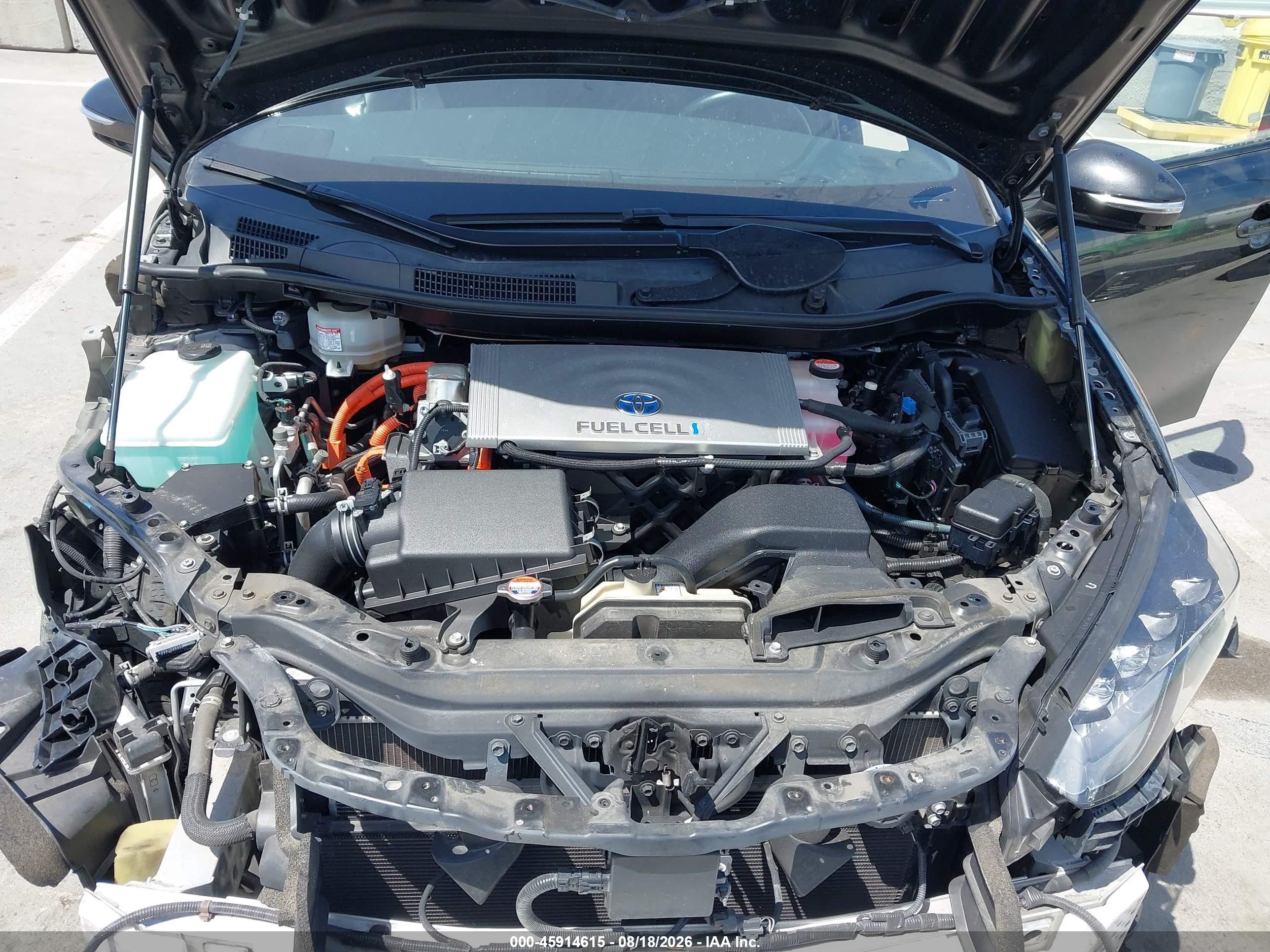 2018 Toyota Mirai   Black vin: JTDBVRBD3JA004957