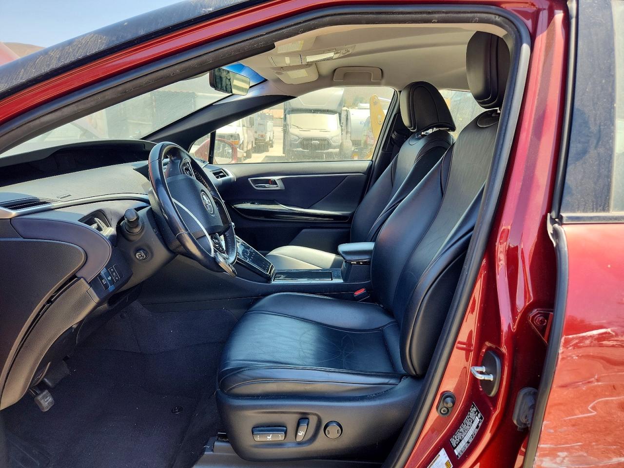 2019 Toyota Mirai Base Burgundy vin: JTDBVRBD5KA006470
