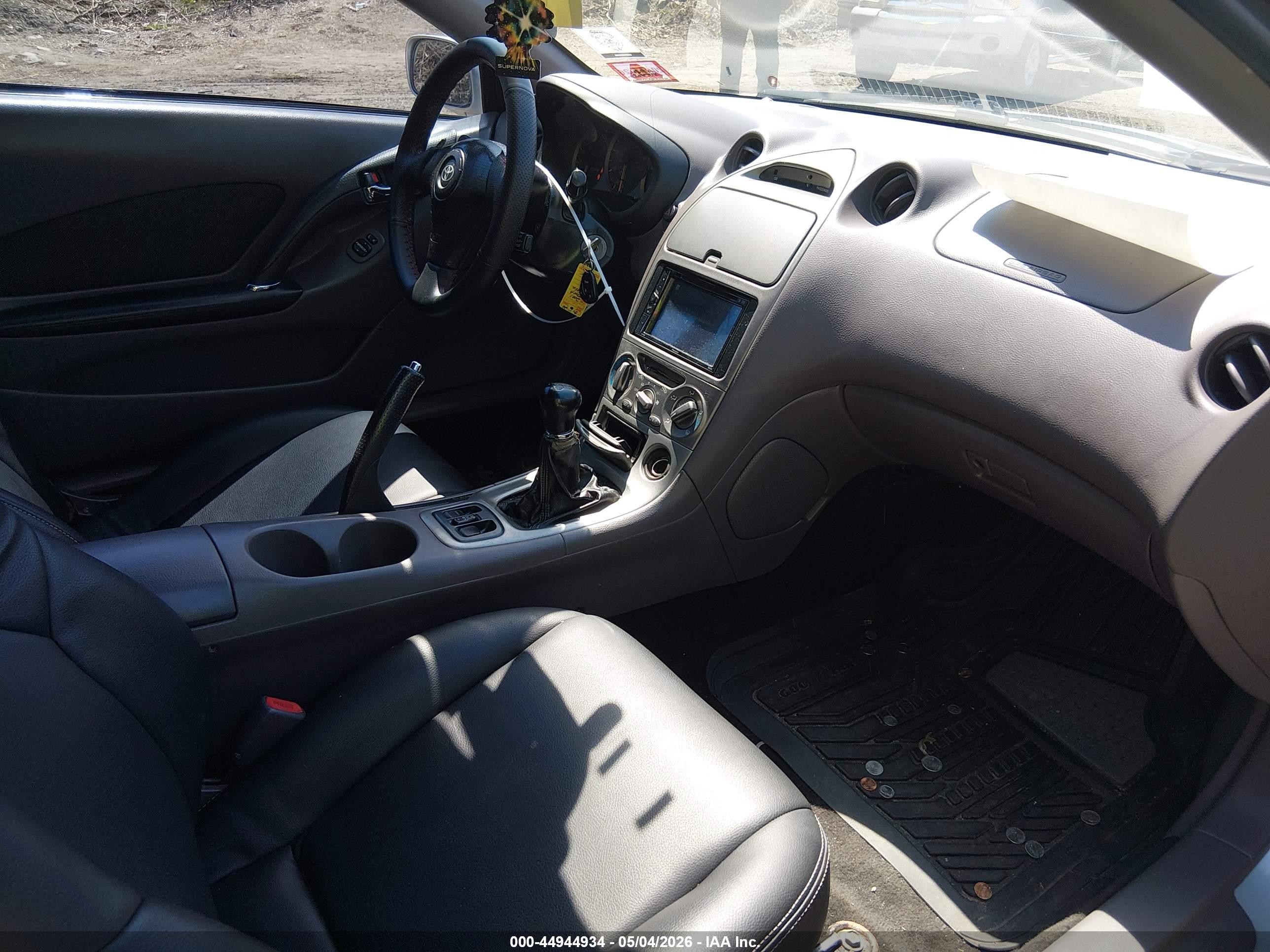 2001 Toyota Celica Gt Silver vin: JTDDR32T010080109