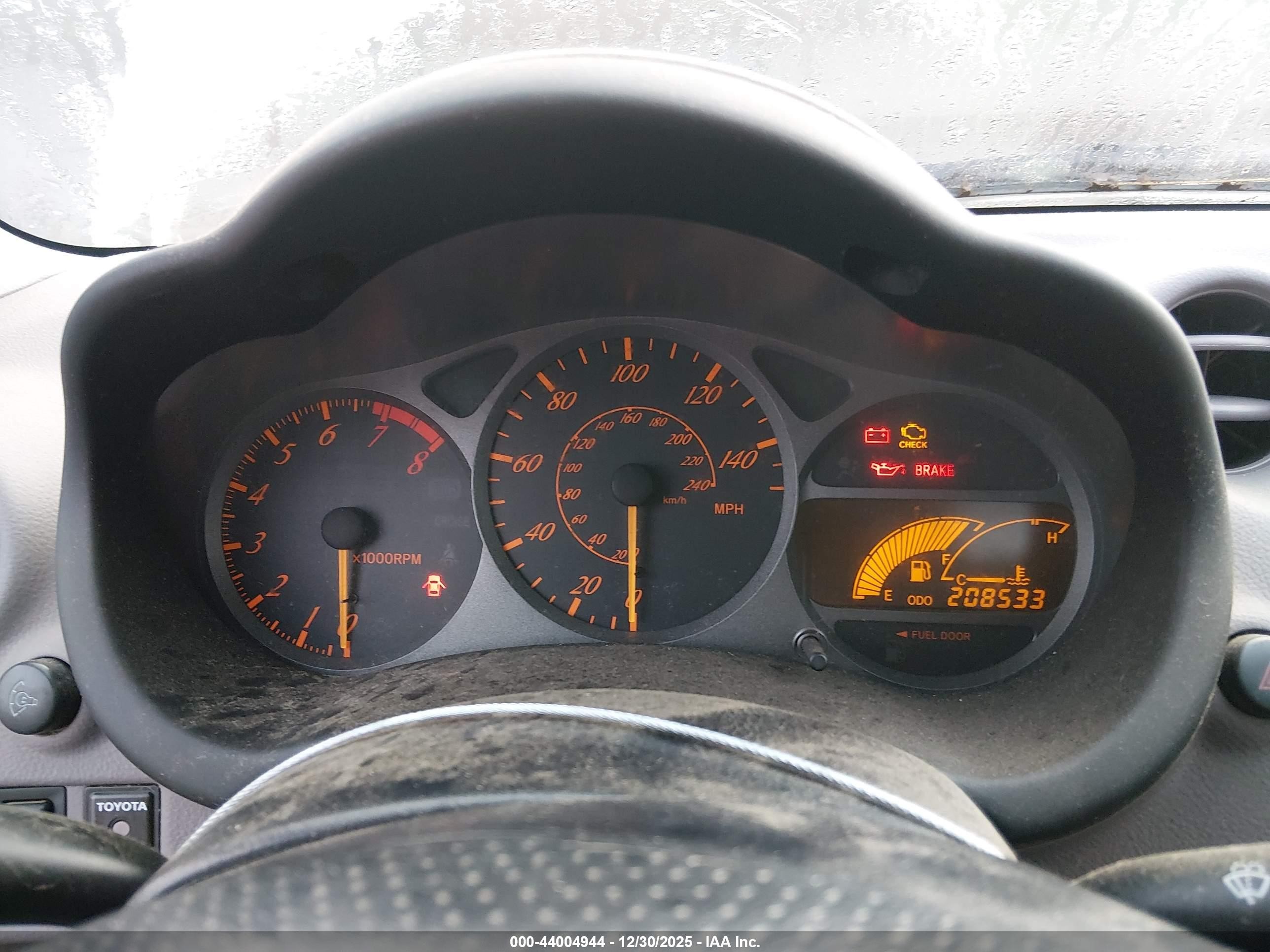 2001 Toyota Celica Gt White vin: JTDDR32T010091434
