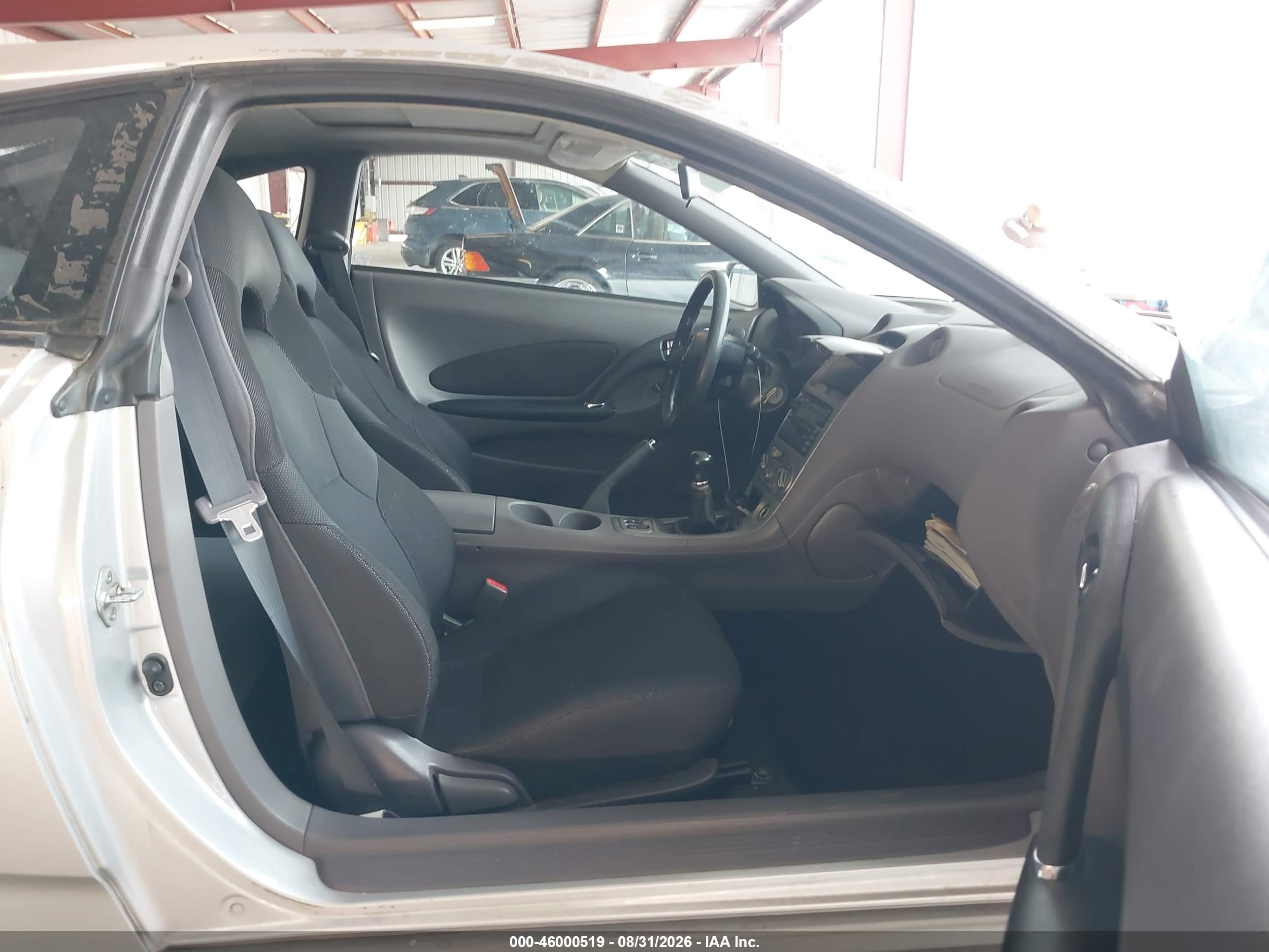 2001 Toyota Celica Gt Silver vin: JTDDR32T010100875