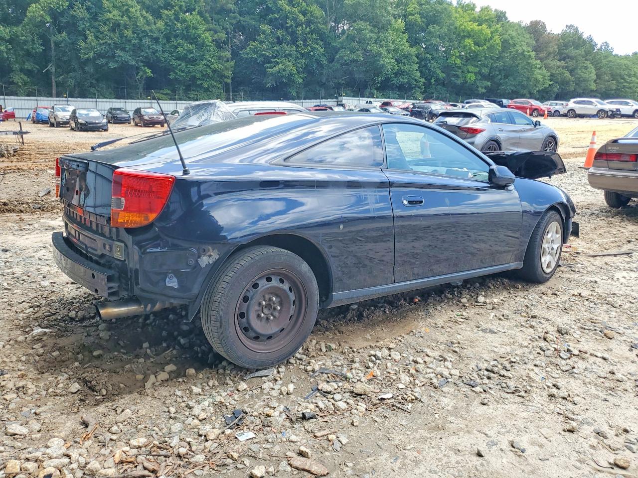 2001 Toyota Celica Gt Black vin: JTDDR32T010106630