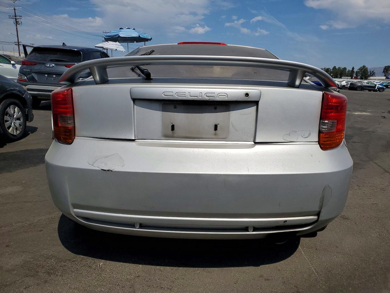 2001 Toyota Celica Gt Silver vin: JTDDR32T010108894