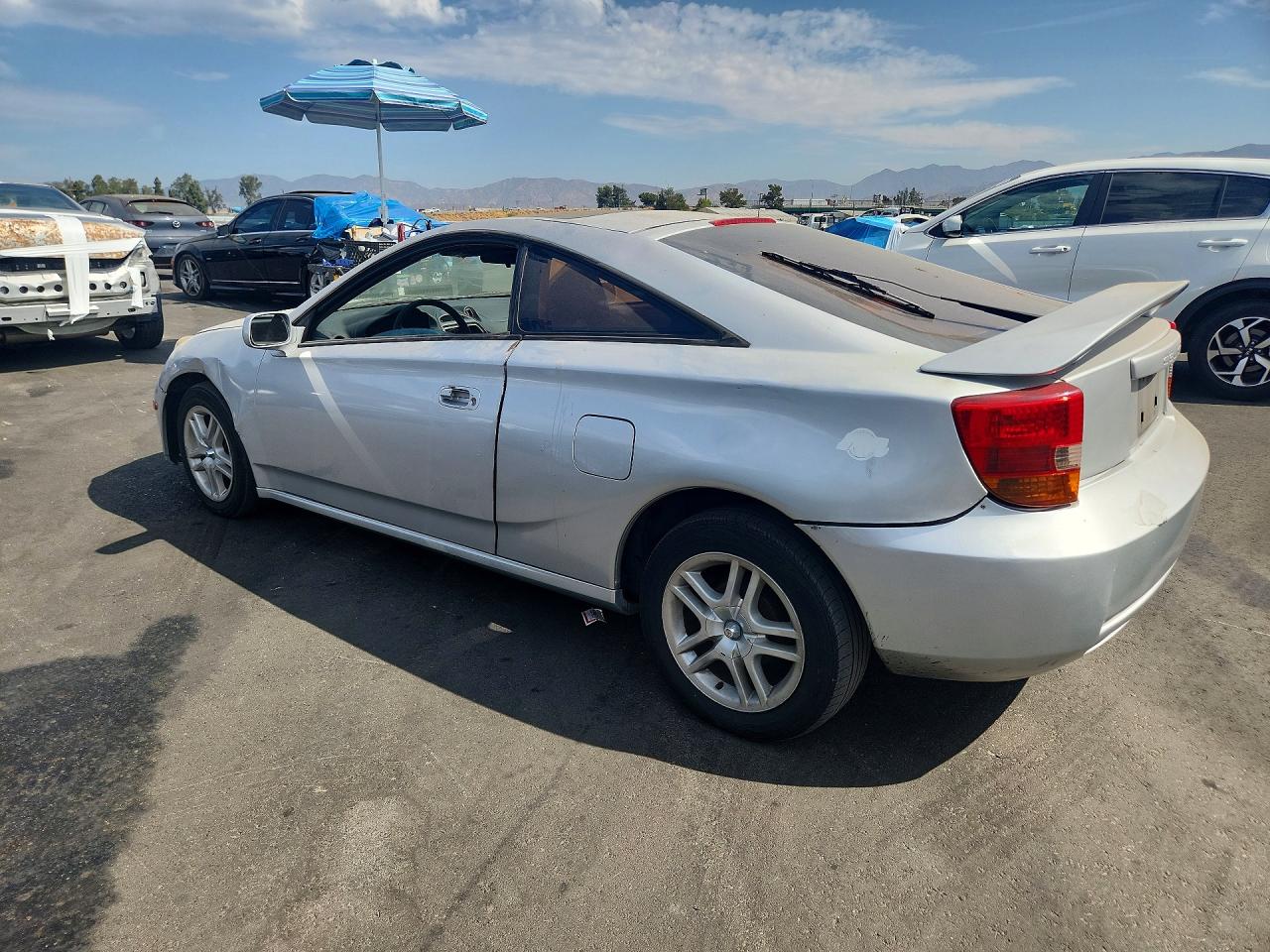 2001 Toyota Celica Gt Silver vin: JTDDR32T010108894