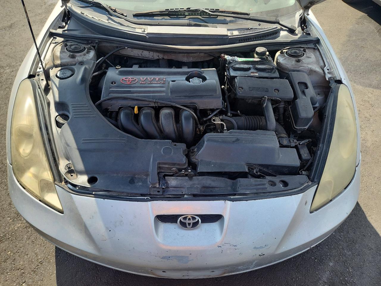 2001 Toyota Celica Gt Silver vin: JTDDR32T010108894