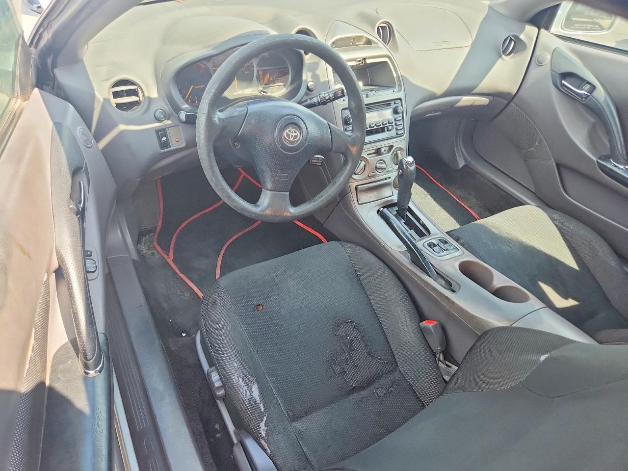 2001 Toyota Celica Gt Silver vin: JTDDR32T010108894