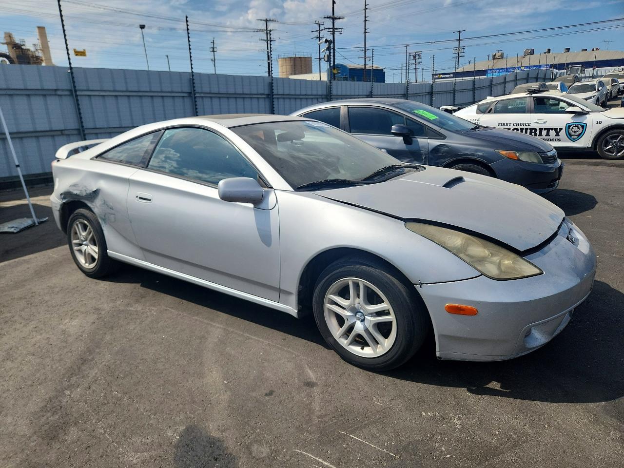 2001 Toyota Celica Gt Silver vin: JTDDR32T010108894