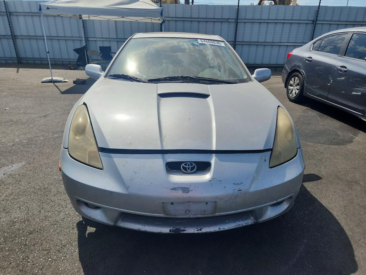 2001 Toyota Celica Gt Silver vin: JTDDR32T010108894