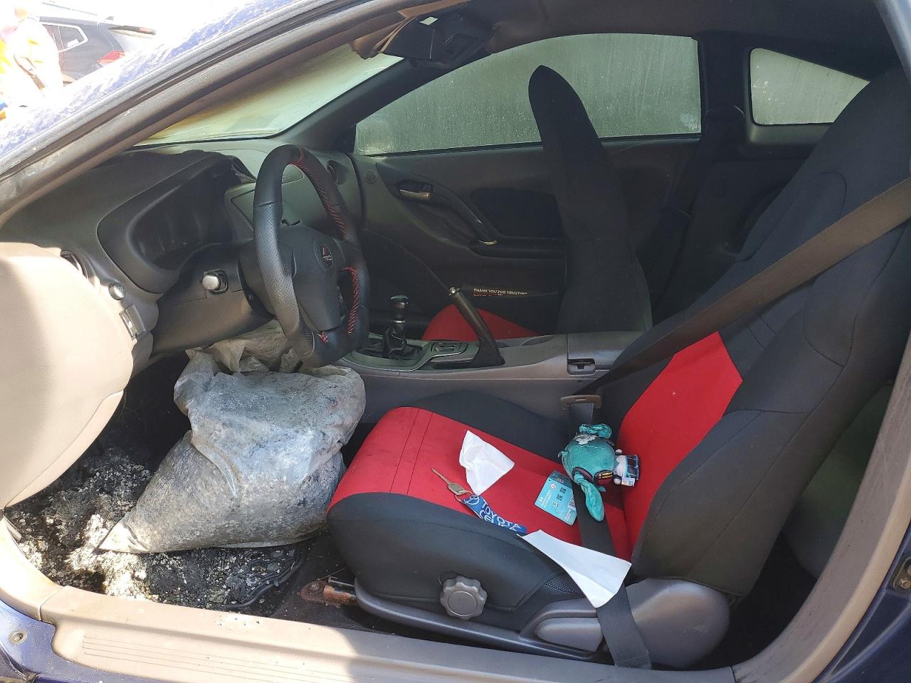 2001 Toyota Celica Gt Синий vin: JTDDR32T010110452