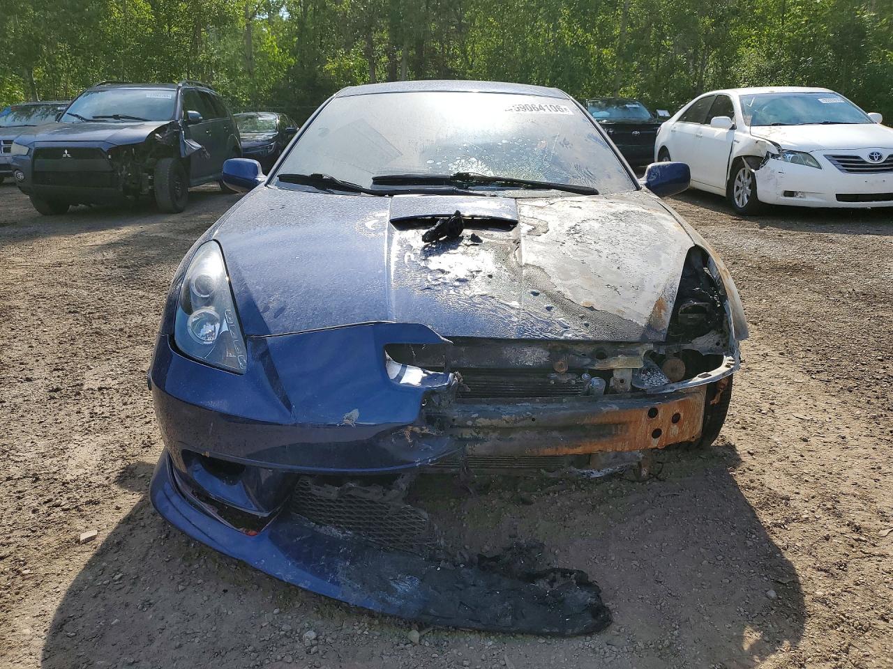 2001 Toyota Celica Gt Синий vin: JTDDR32T010110452