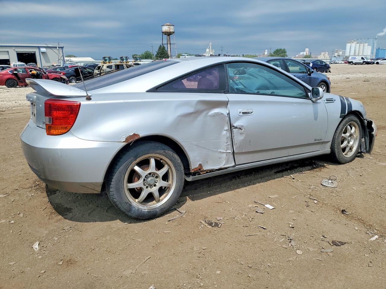 2002 Toyota Celica Gt Silver vin: JTDDR32T020129021