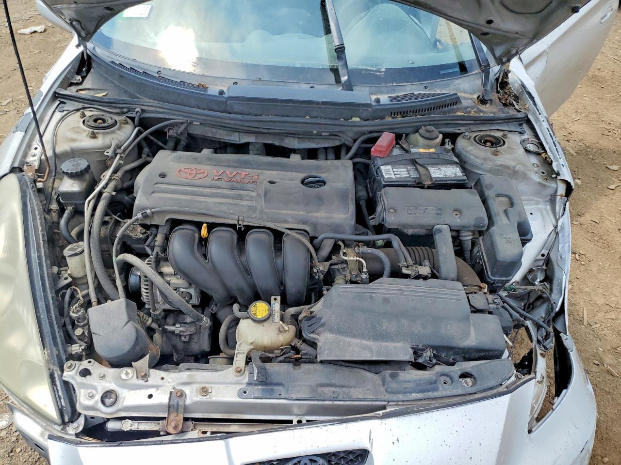 2002 Toyota Celica Gt Silver vin: JTDDR32T020129021