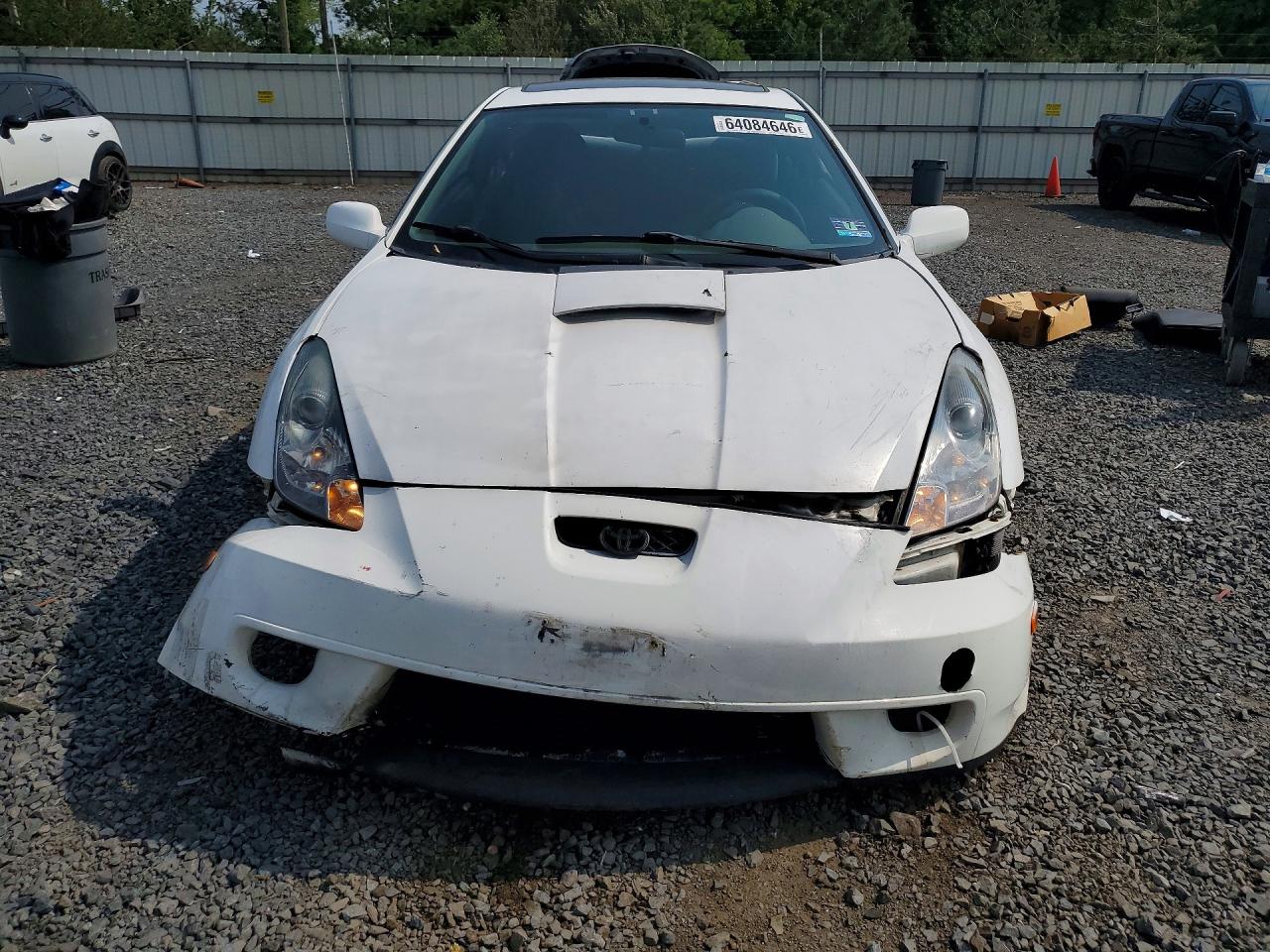 2002 Toyota Celica Gt White vin: JTDDR32T020139242