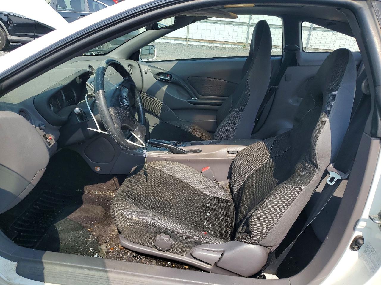 2002 Toyota Celica Gt White vin: JTDDR32T020139242