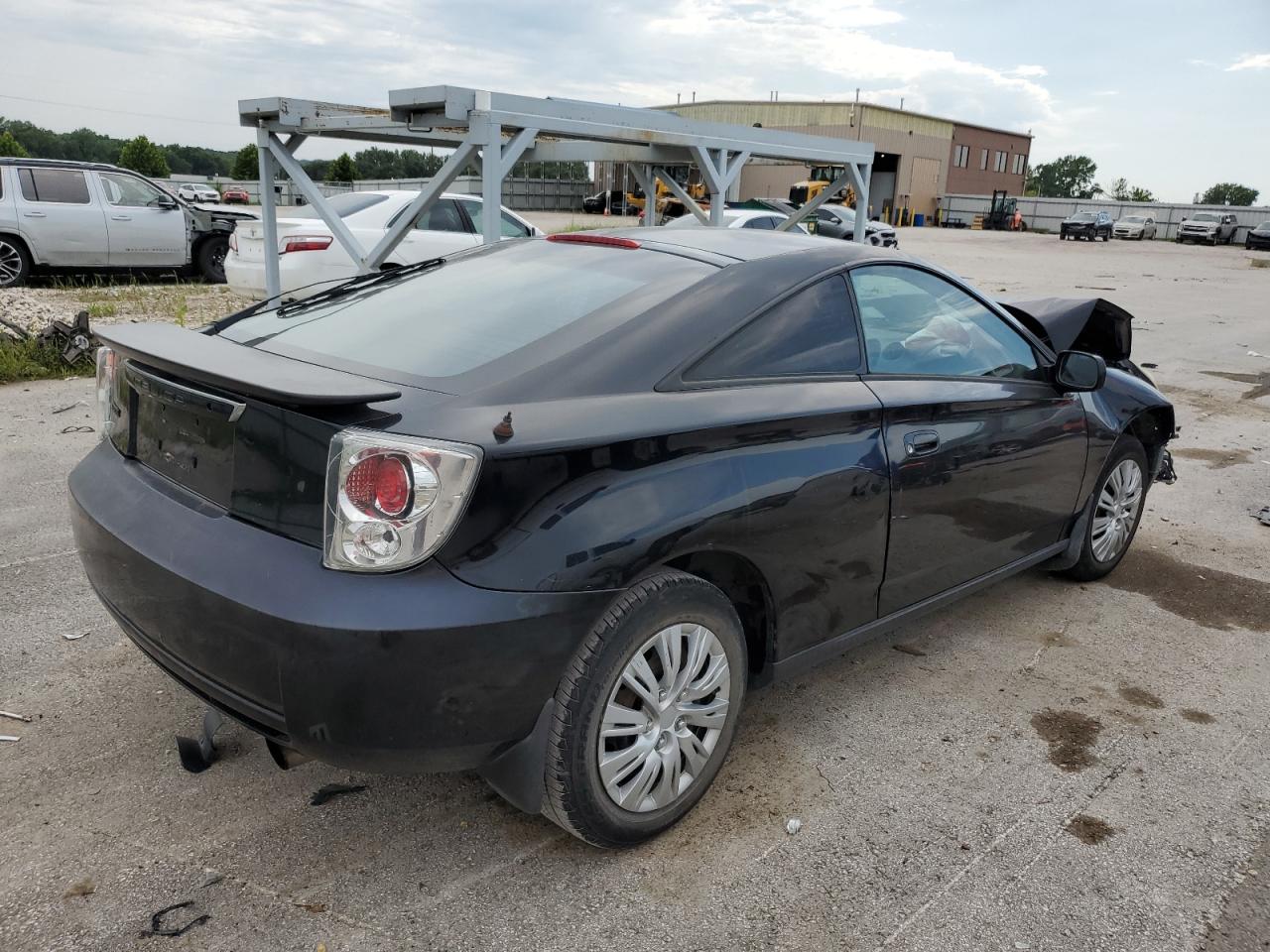 2003 Toyota Celica Gt Black vin: JTDDR32T030163722