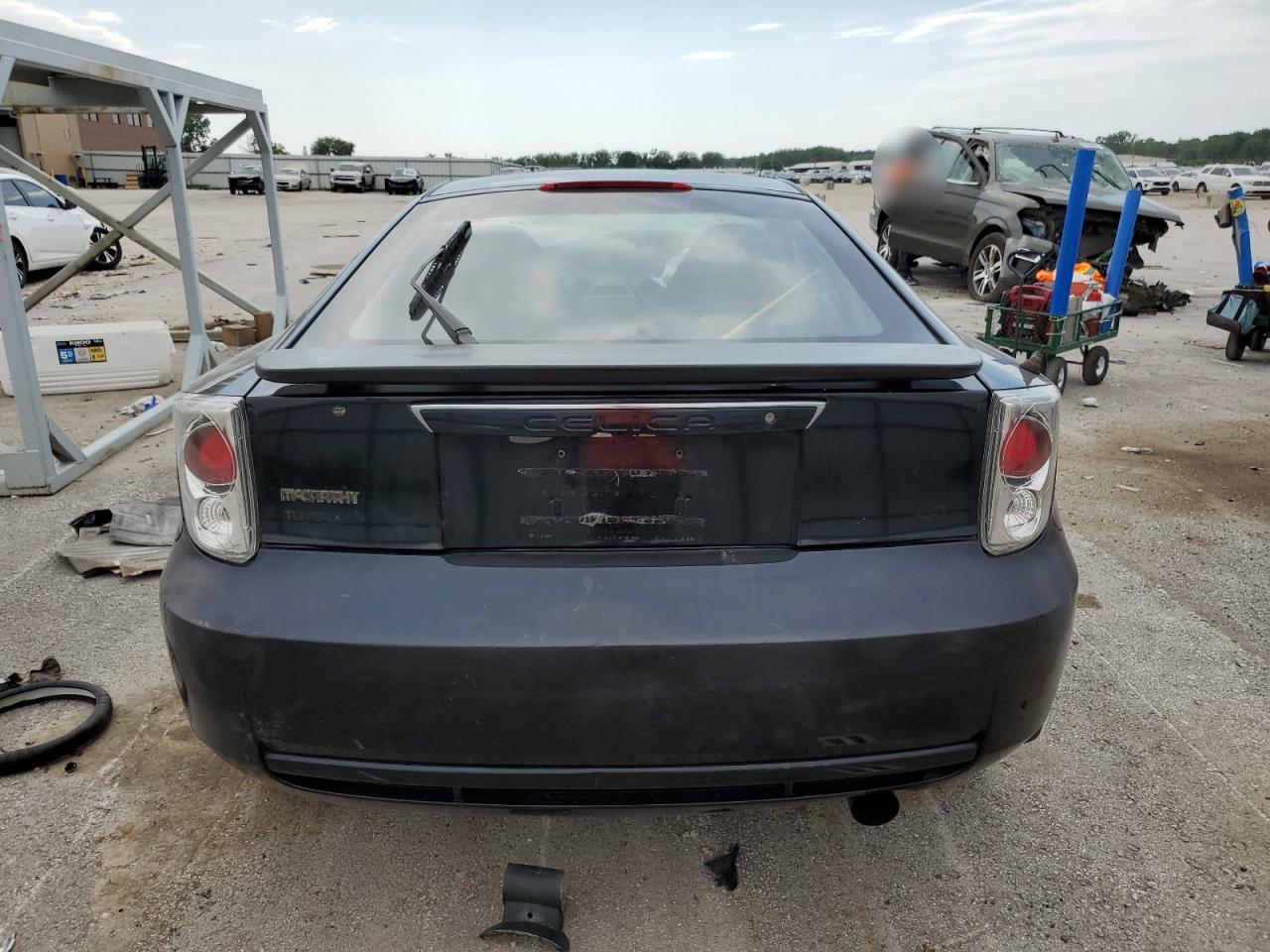 2003 Toyota Celica Gt Black vin: JTDDR32T030163722
