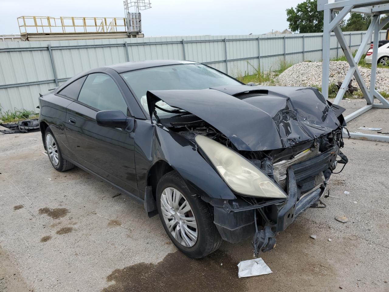 2003 Toyota Celica Gt Black vin: JTDDR32T030163722