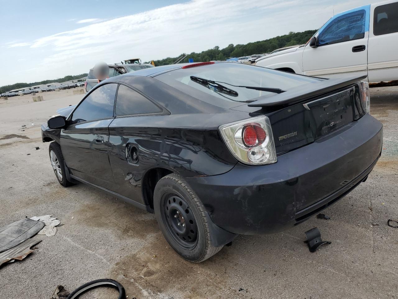 2003 Toyota Celica Gt Black vin: JTDDR32T030163722
