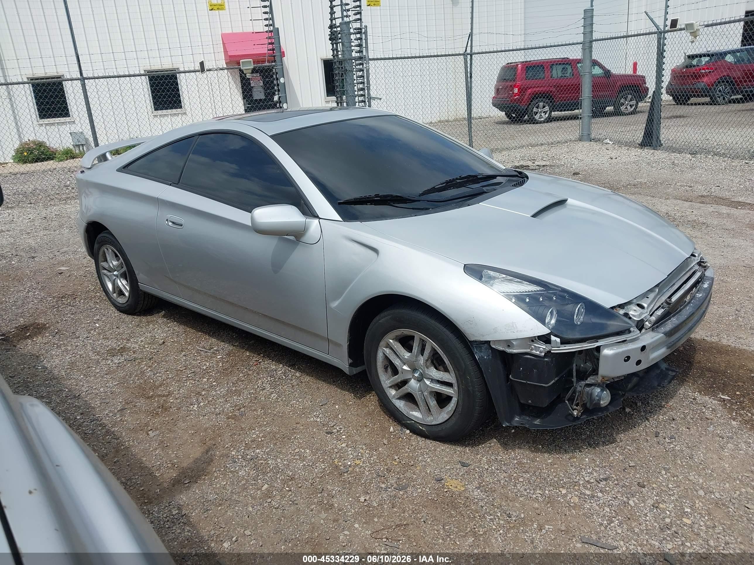 2004 Toyota Celica Gt Silver vin: JTDDR32T040170820