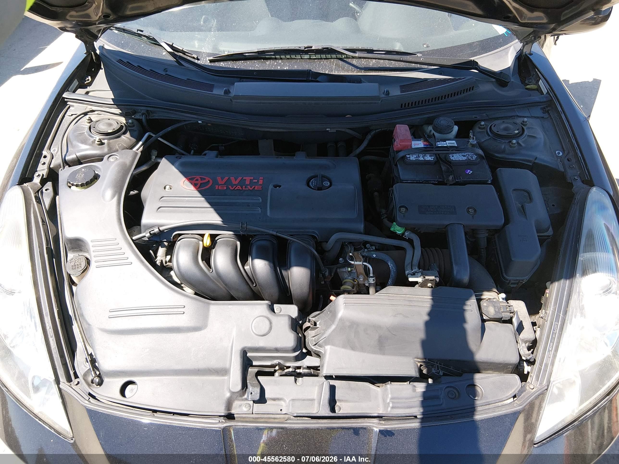 2004 Toyota Celica Gt Black vin: JTDDR32T040171790