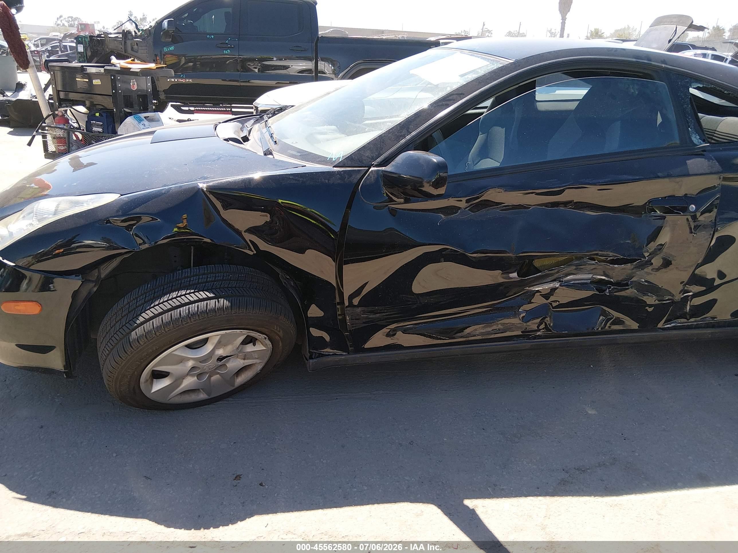 2004 Toyota Celica Gt Black vin: JTDDR32T040171790