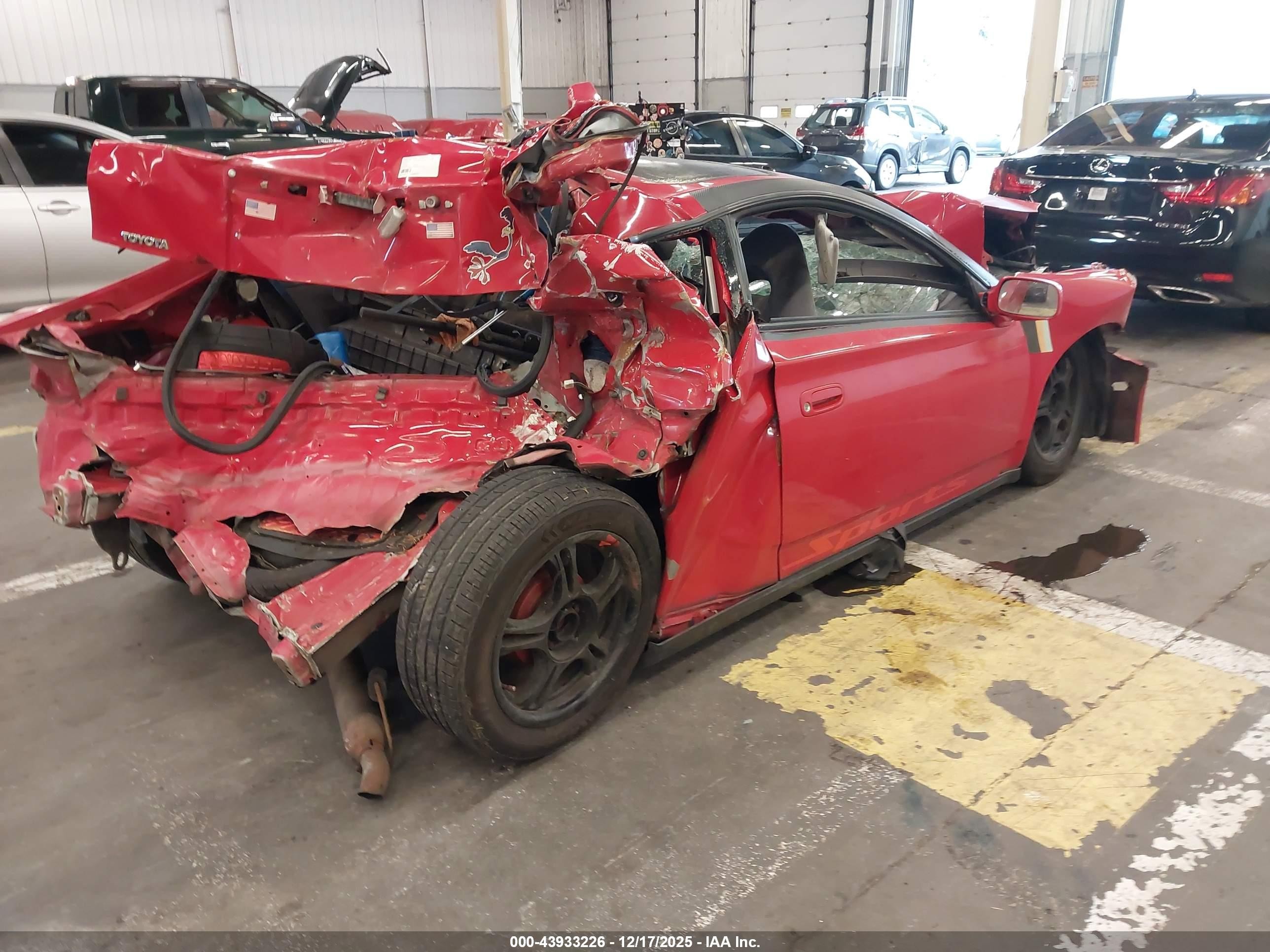 2000 Toyota Celica Gt Красный vin: JTDDR32T0Y0017330