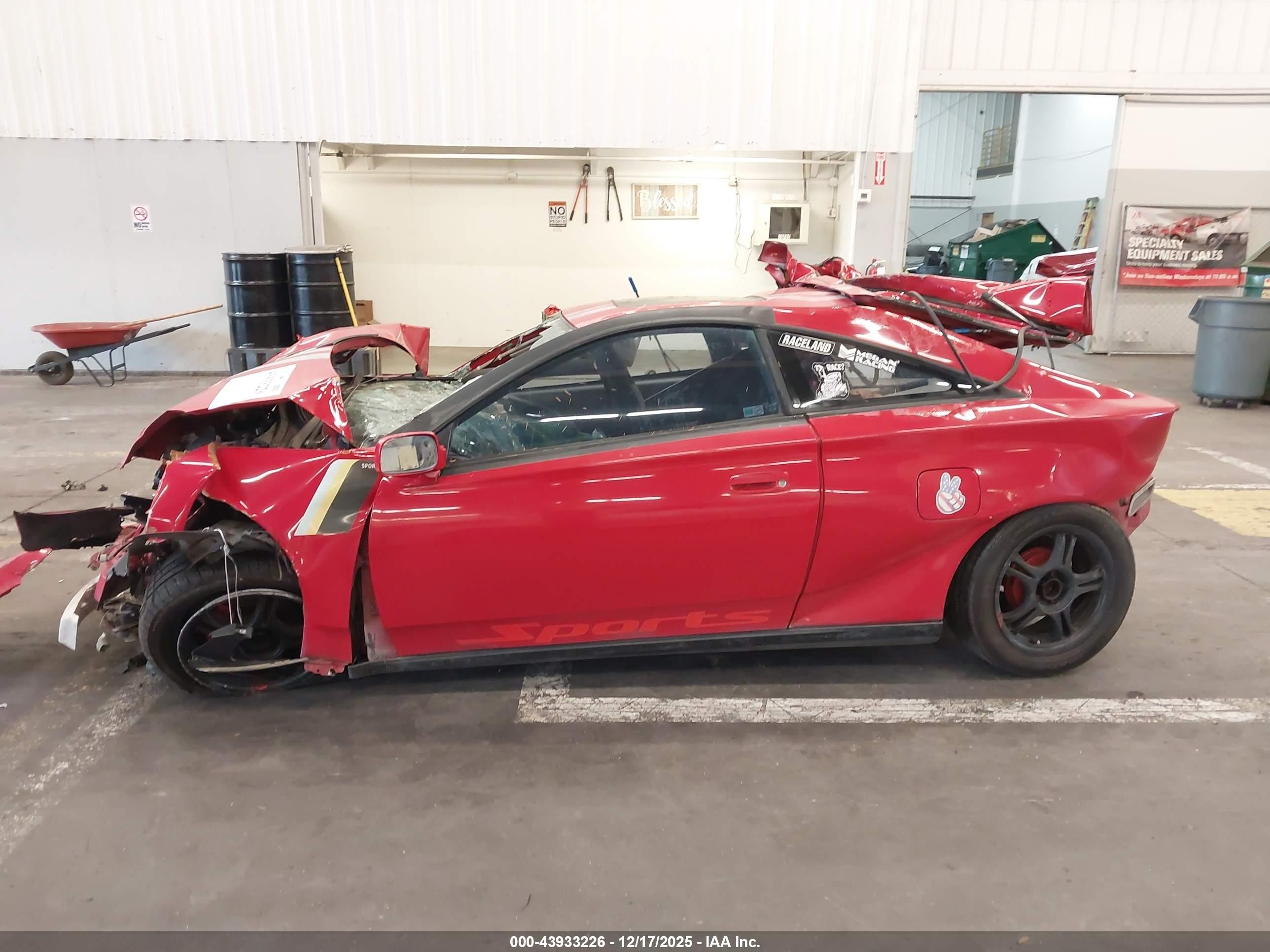 2000 Toyota Celica Gt Красный vin: JTDDR32T0Y0017330