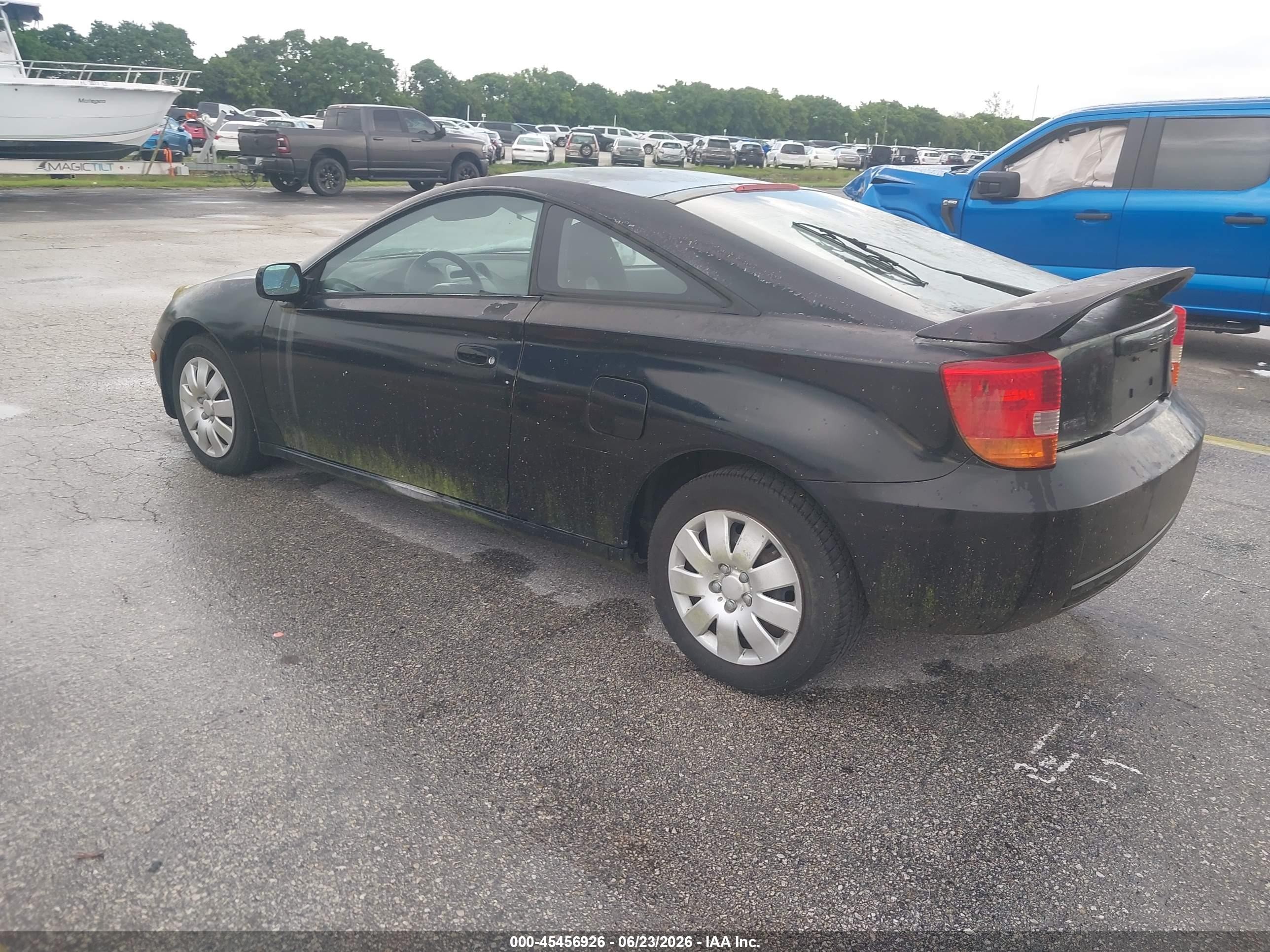 2000 Toyota Celica Gt Black vin: JTDDR32T0Y0033494