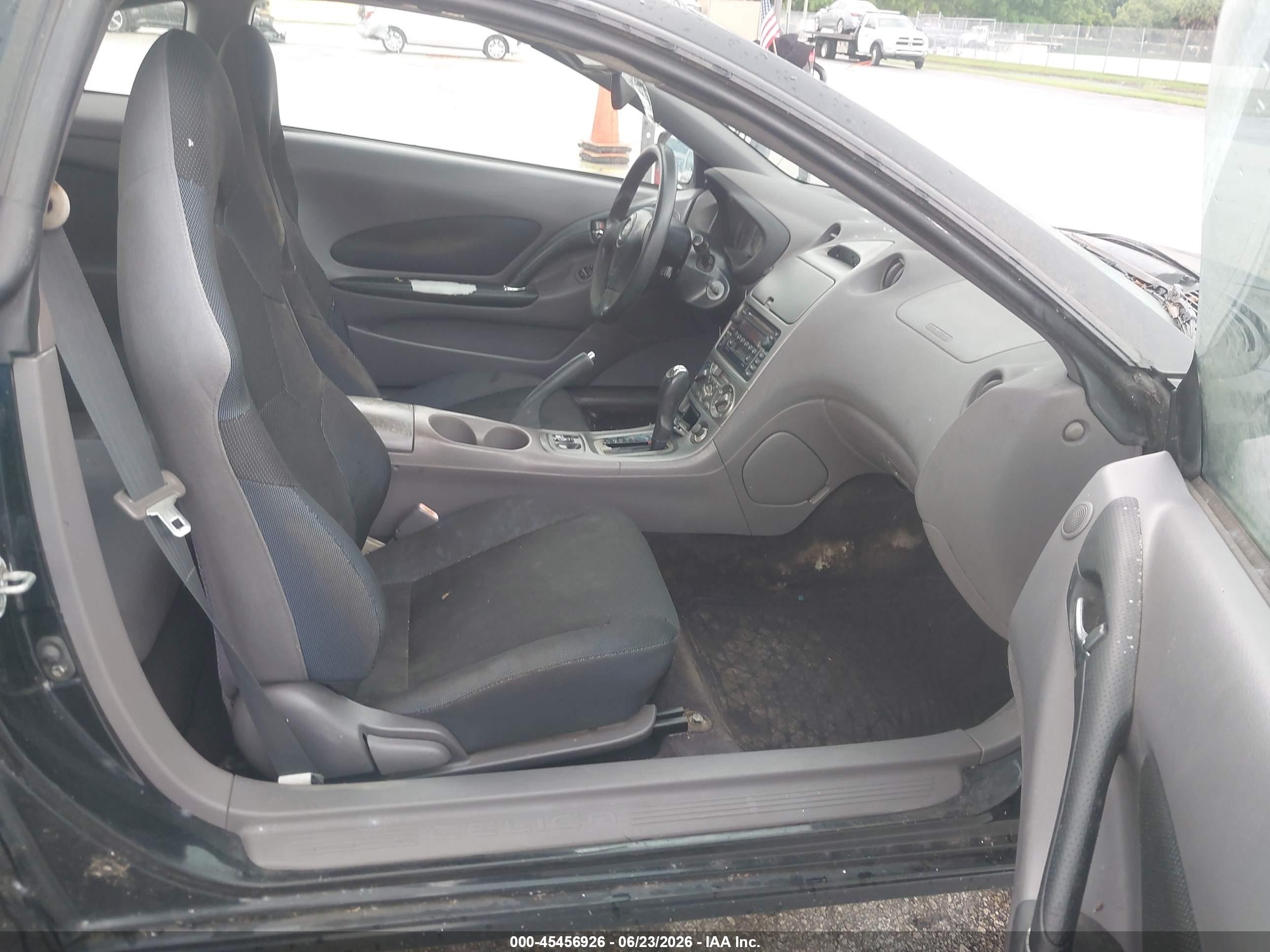 2000 Toyota Celica Gt Black vin: JTDDR32T0Y0033494