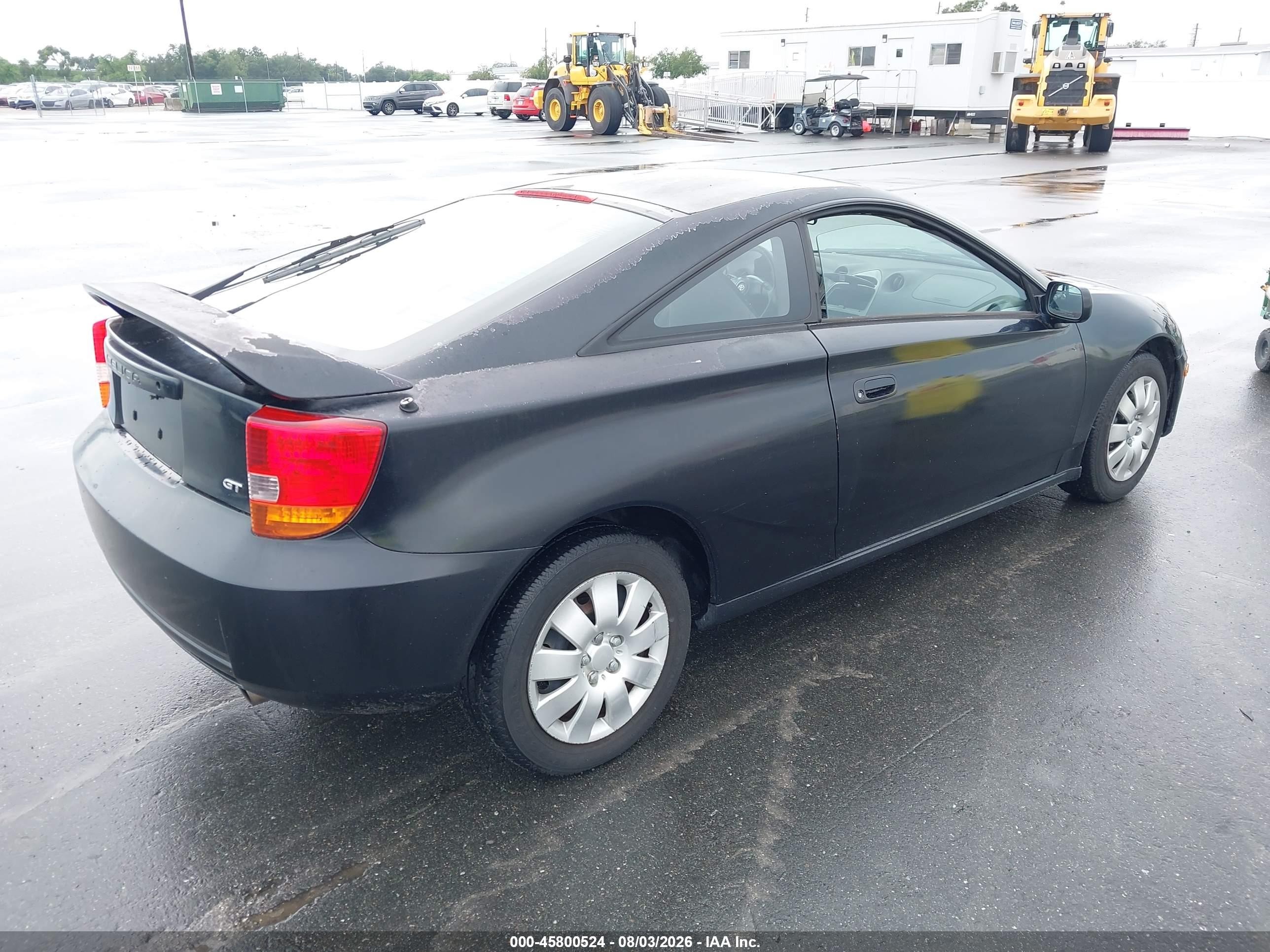 2000 Toyota Celica Gt Black vin: JTDDR32T0Y0033494