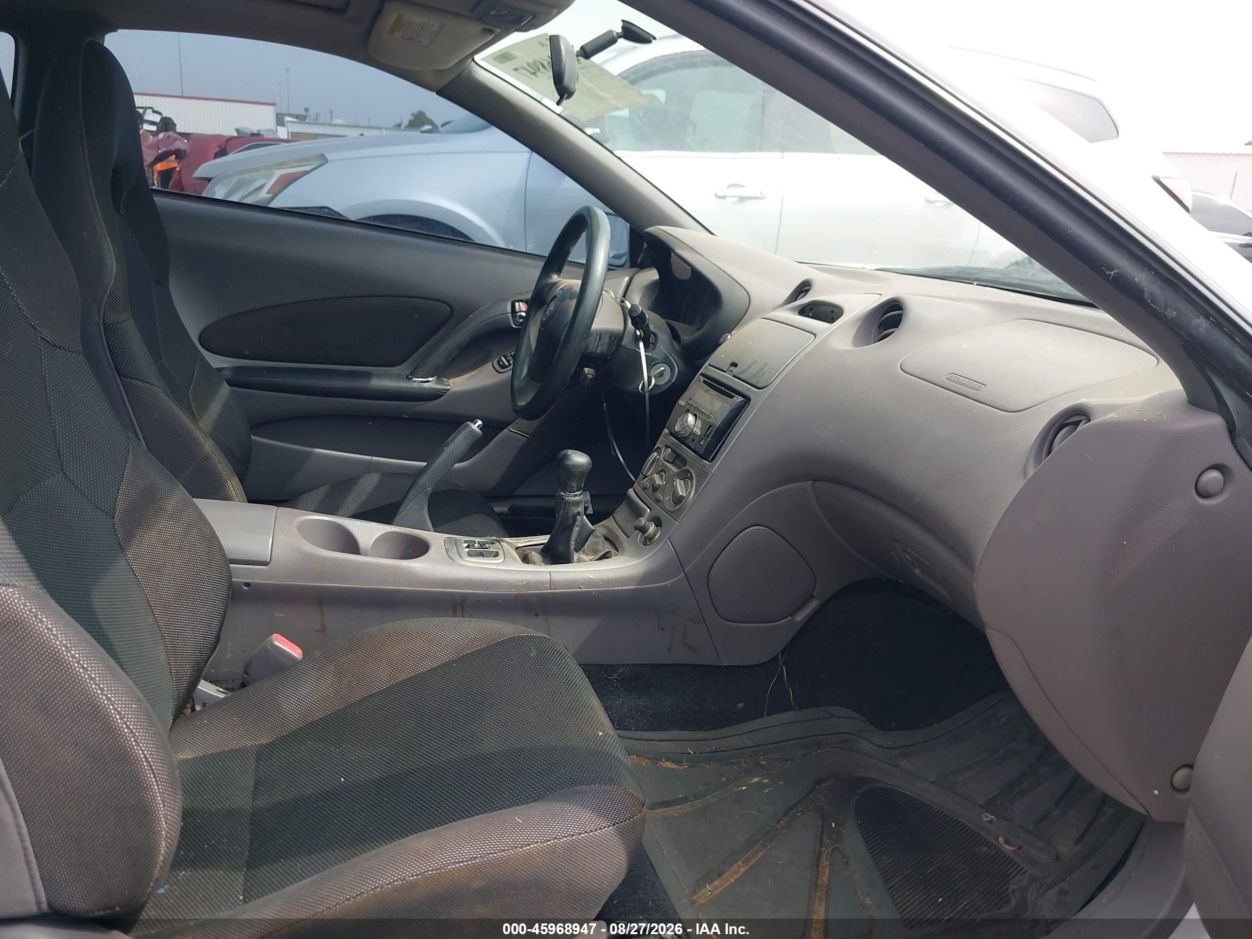 2000 Toyota Celica Gt Silver vin: JTDDR32T0Y0057651