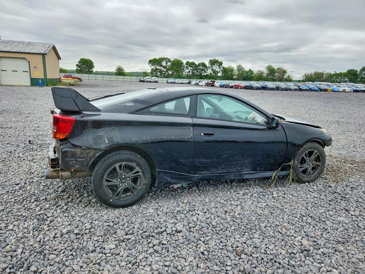 2001 Toyota Celica Gt Black vin: JTDDR32T110104224