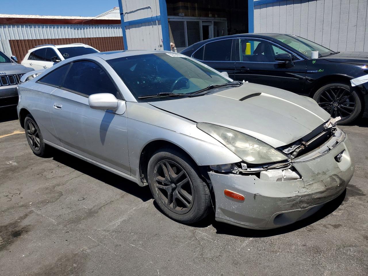 2000 Toyota Celica Silver vin: JTDDR32T1Y0037635