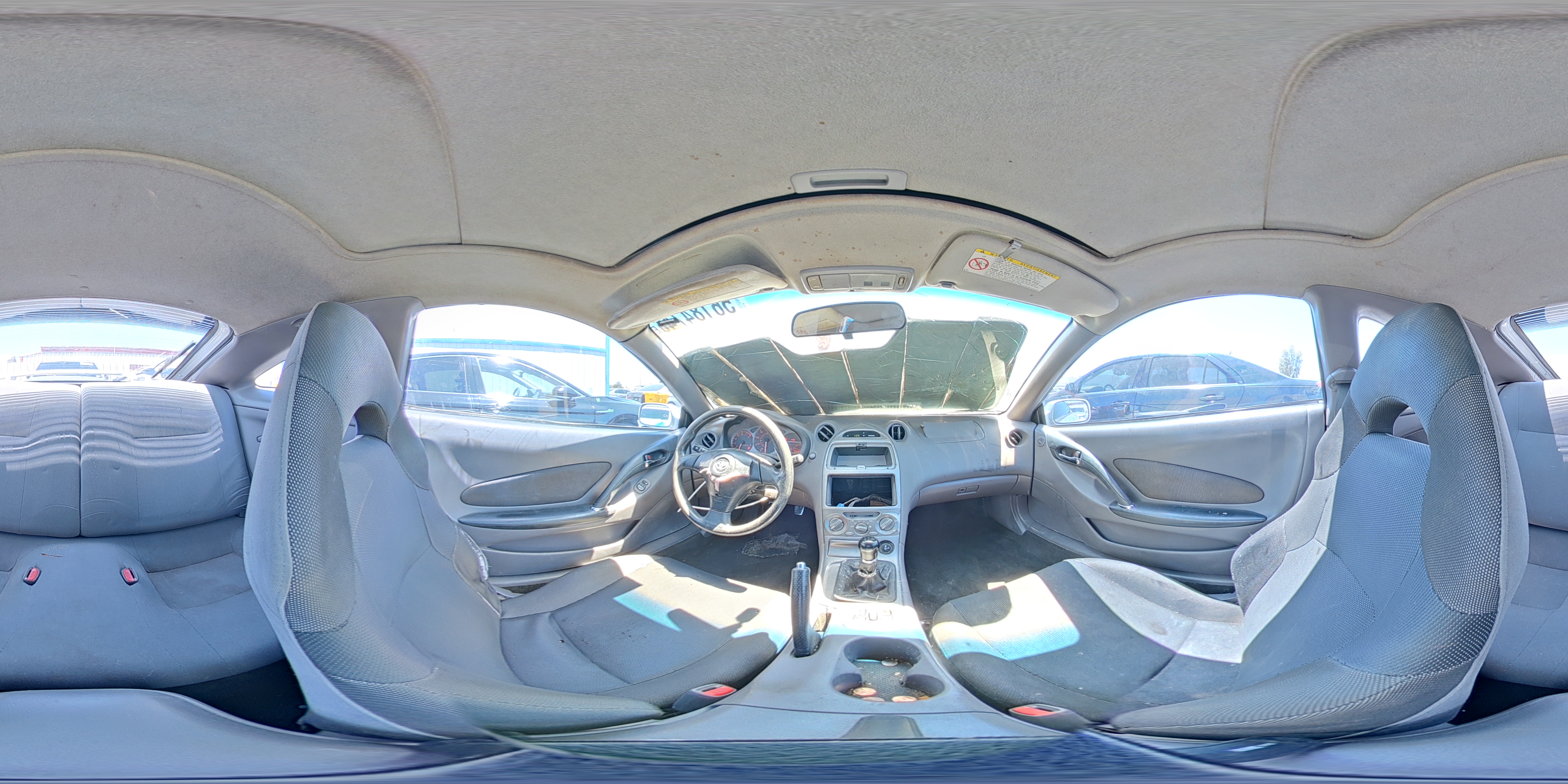 2000 Toyota Celica Silver vin: JTDDR32T1Y0037635