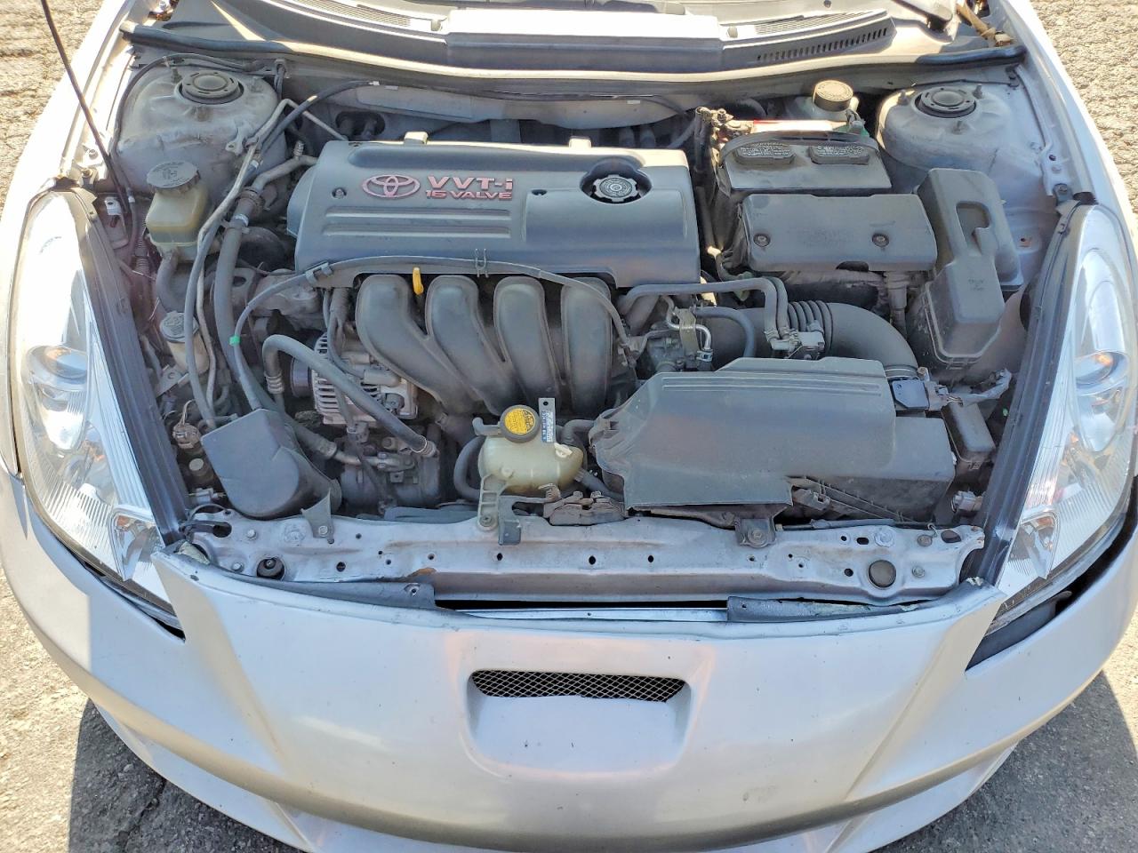 2001 Toyota Celica Gt Silver vin: JTDDR32T210080340