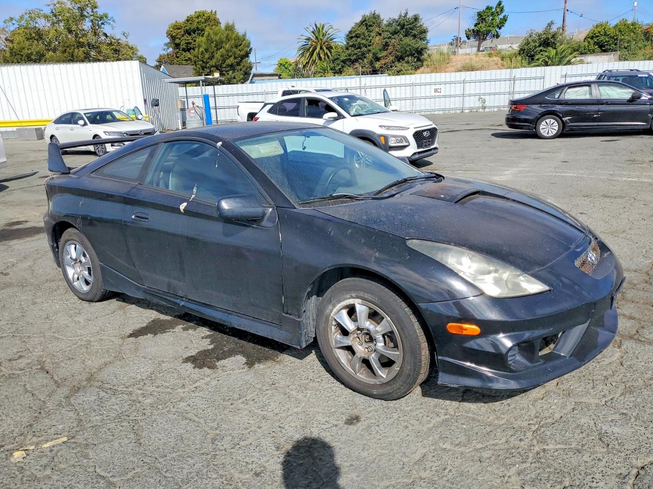 2002 Toyota Celica Gt Black vin: JTDDR32T220130767