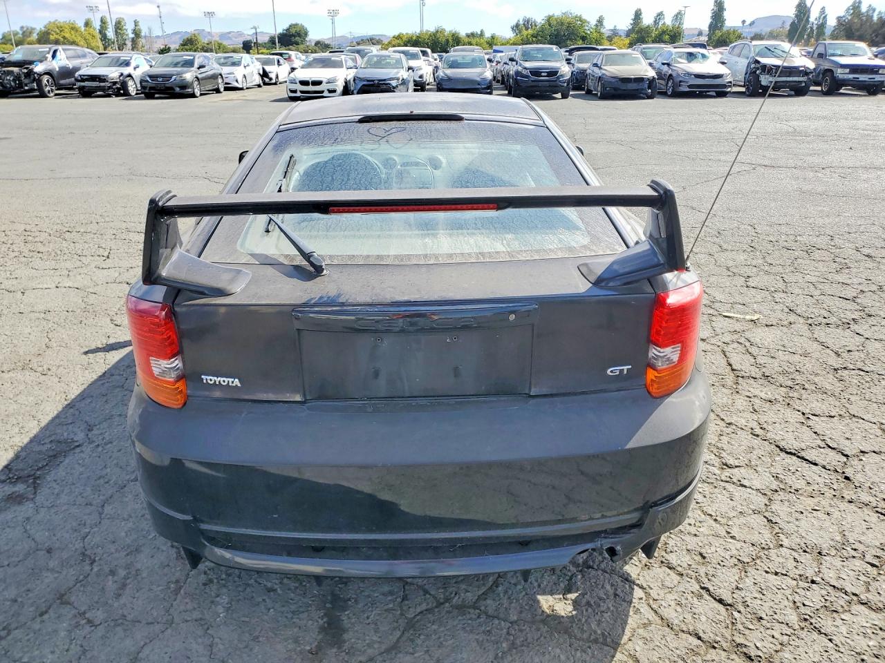 2002 Toyota Celica Gt Black vin: JTDDR32T220130767