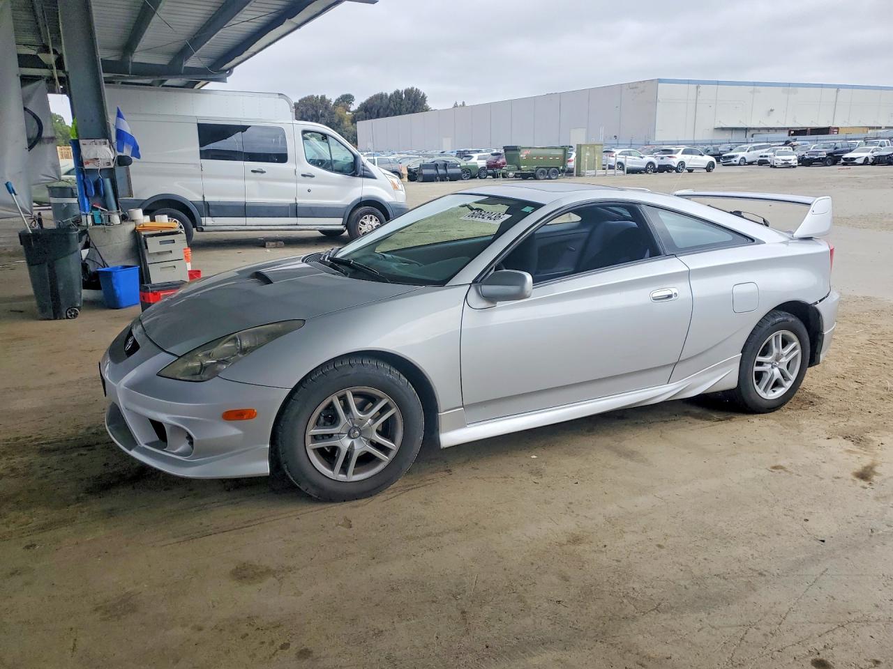 2002 Toyota Celica Gt Silver vin: JTDDR32T220142174