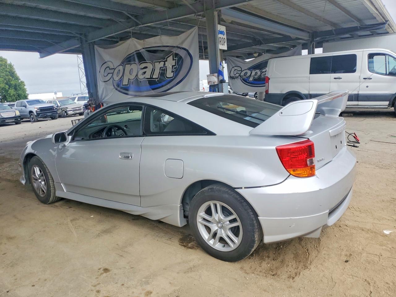 2002 Toyota Celica Gt Silver vin: JTDDR32T220142174