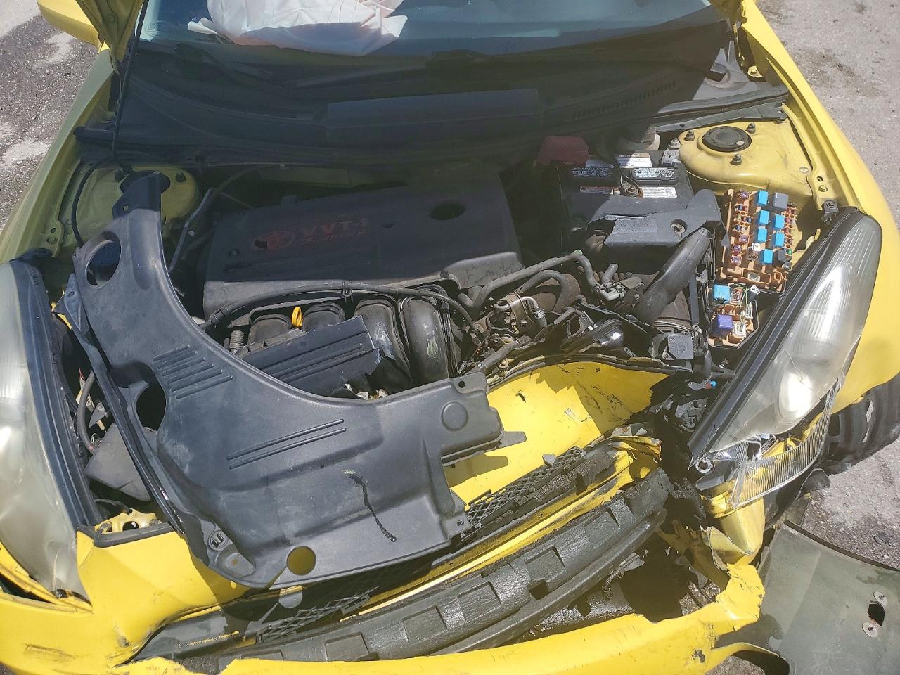2003 Toyota Celica Gt Желтый vin: JTDDR32T230156190