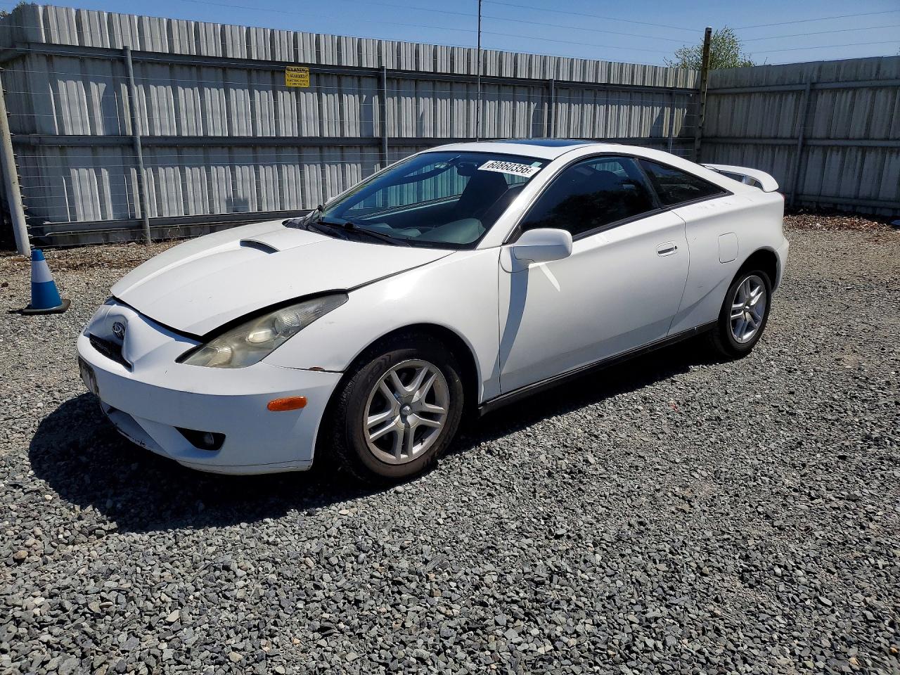 2005 Toyota Celica Gt Белый vin: JTDDR32T250184946