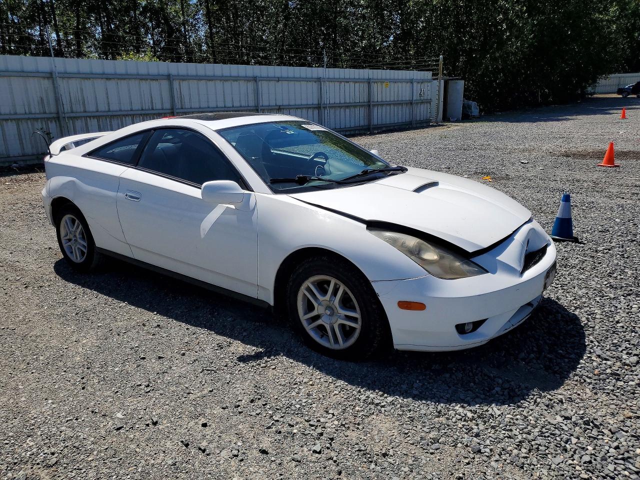 2005 Toyota Celica Gt Белый vin: JTDDR32T250184946