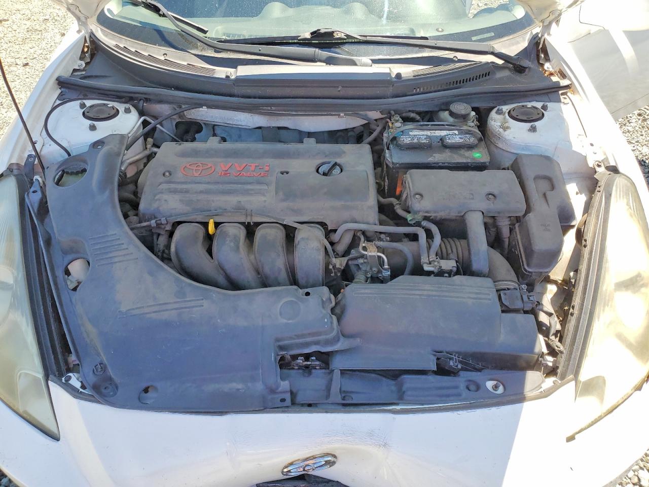 2005 Toyota Celica Gt Белый vin: JTDDR32T250184946